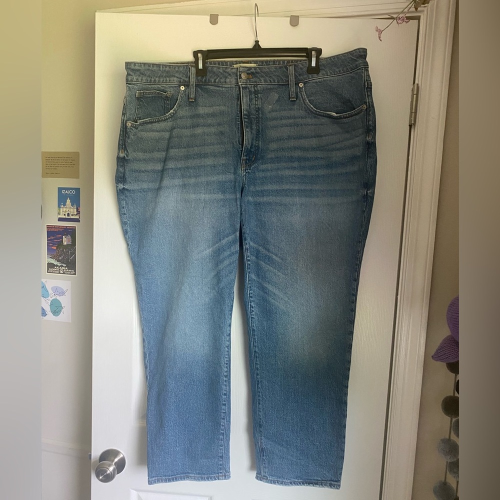 Madewell relaxed boyfriend jeans! Size 22W! NWT